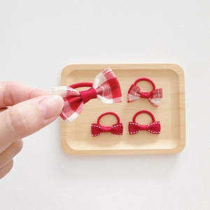 Girl Hair Tie Bow CNY Set (GPT6421)